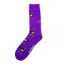 ShuttleSocks Adult Pheasant Socks - Purple - Size 3-7